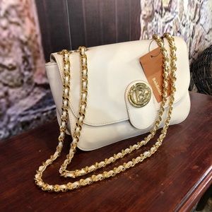 BALDININI LEATHER HANDBAG